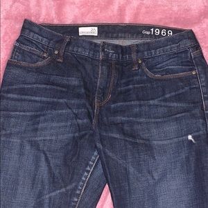 Gap dark wash jeans. Size 27